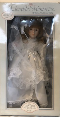 adorable memories genuine porcelain doll
